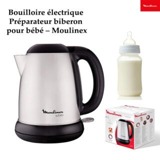 Bouilloire électrique, Préparateur biberon pour bébé - Moulinex