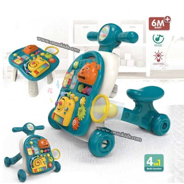 Trotteur évolutif 4 en 1 Pour Enfants