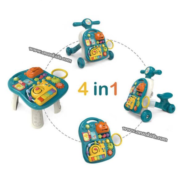 Trotteur évolutif 4 en 1 Pour Enfants – Image 4
