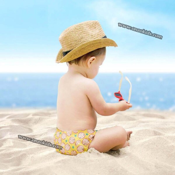Couche piscine pour bébé lavable et réglable