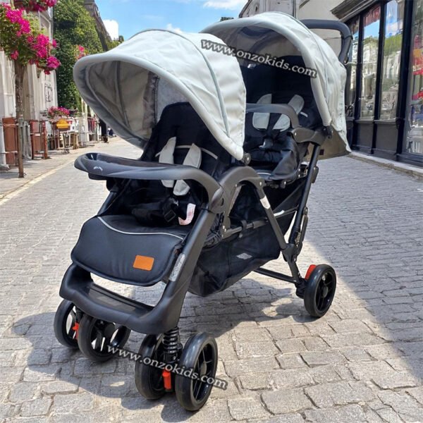 Poussette de luxe pour jumeaux Kosato