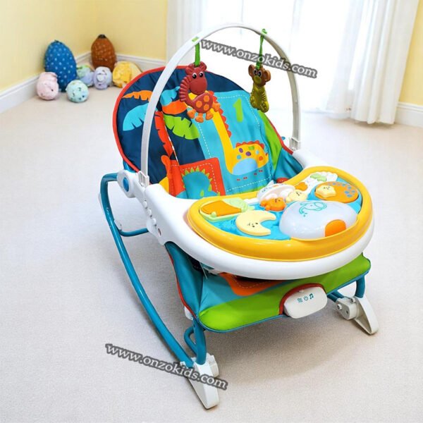 Transat, chaise à manger 3 in 1 vibrant et musical – Image 6