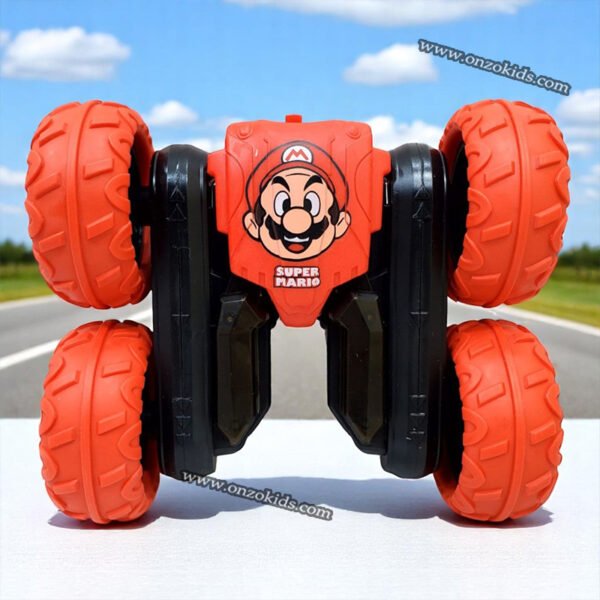 Voiture de cascade télécommandée rechargeable Super Mario – Image 2