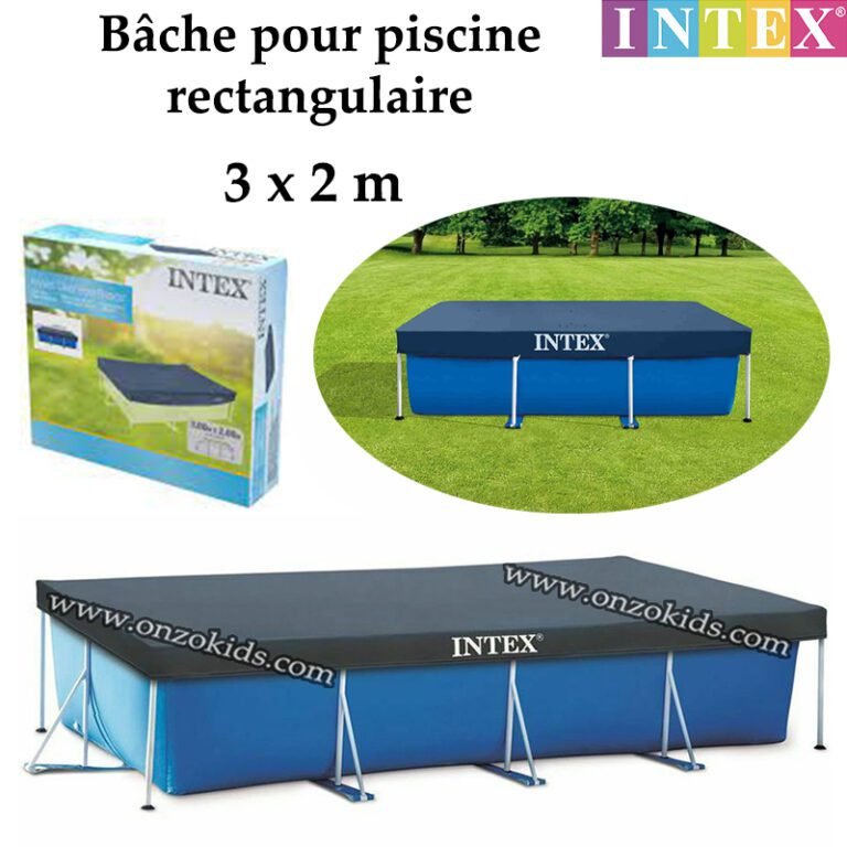 Bache Piscine Intex 3x2