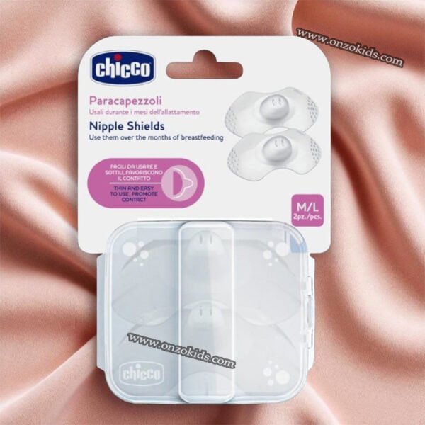 Bout de sein en silicone transparent | Chicco – Image 2