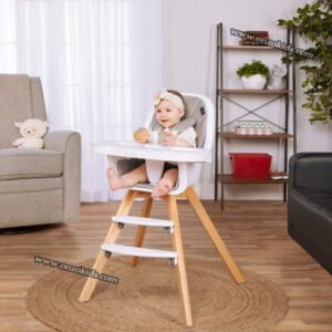Chaise Haute Scandinave Reglable pour bebe 3en1 - Angelo