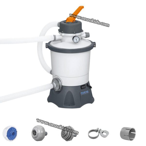 Filtre à sable 3028 L/800 gal- Bestway – Image 2