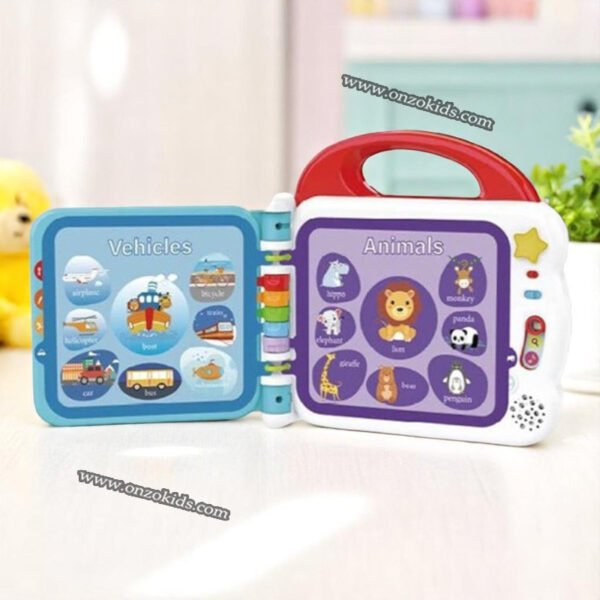 Livre de 108 Mots Sonores en Anglais pour Enfants avec Bluetooth – Kids Melody – Image 3