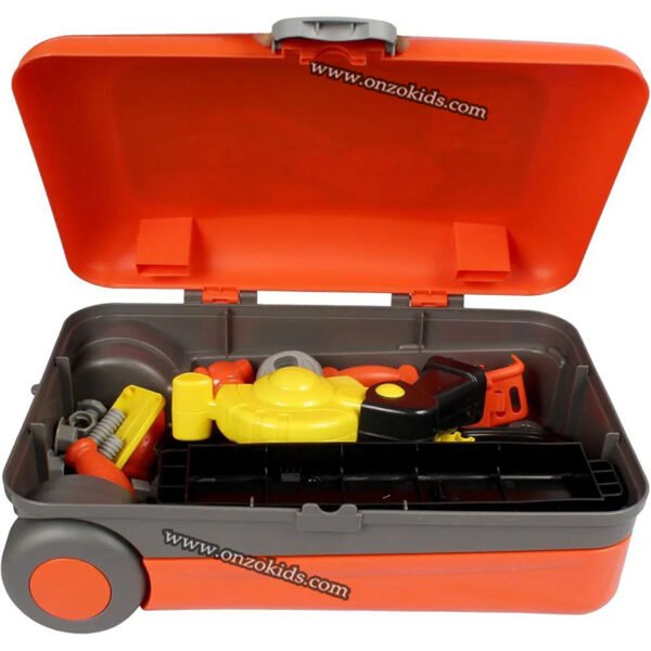 Mallette à outils portable 2 en 1 de luxe pour enfants – Image 3