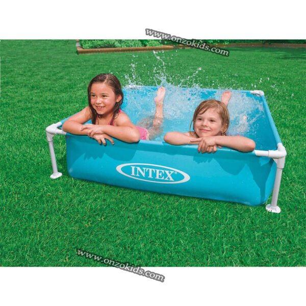 Mini piscine à cadre Small Frame122x122 x30cm-Intex – Image 3