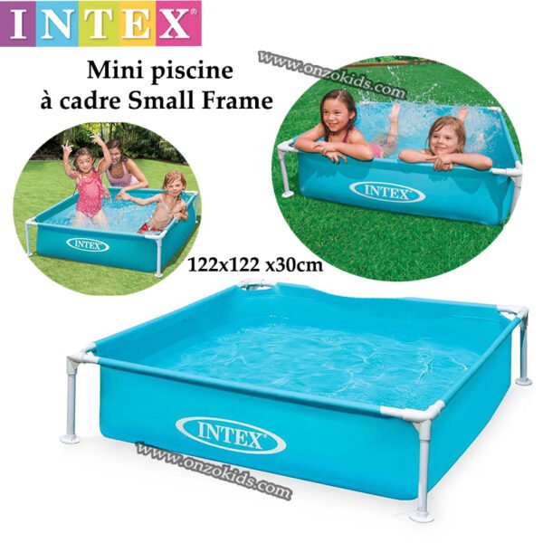 Mini piscine à cadre Small Frame122x122 x30cm-Intex