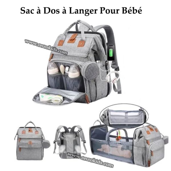 Sac à Dos à Langer  Pour Bébé