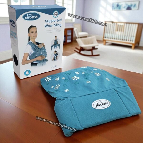 Écharpe de portage avec soutien lombaire – sevibebe – Image 7