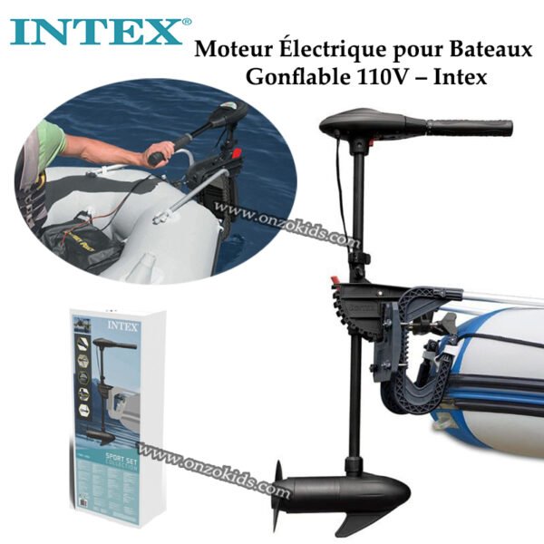 Moteur Électrique pour Bateaux Gonflable 110V – Intex