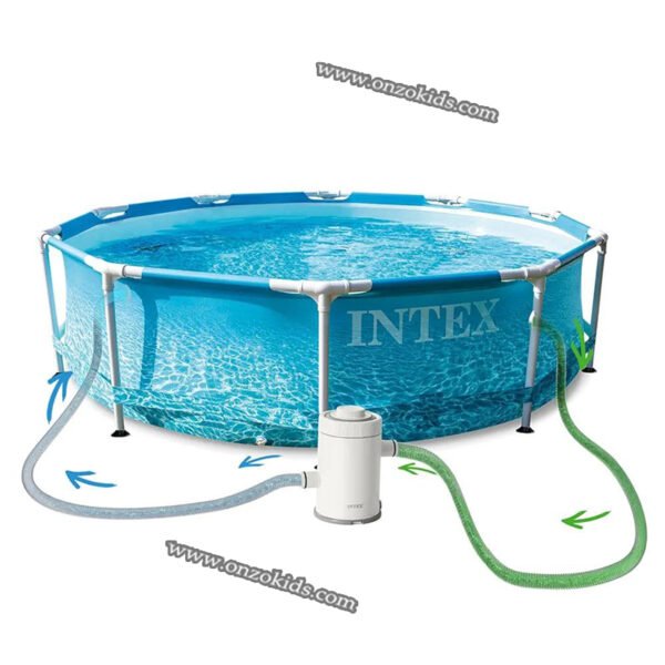 ⁦Piscine Métal Beachside 3.05×0.76 m- Intex – Image 3