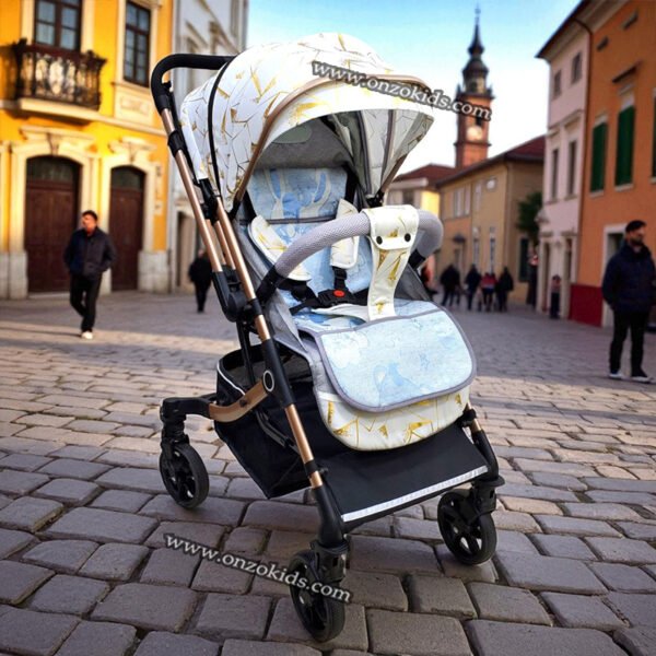 Poussette Rotative 360° Réversible Compacte de luxe-vidalia – Image 4