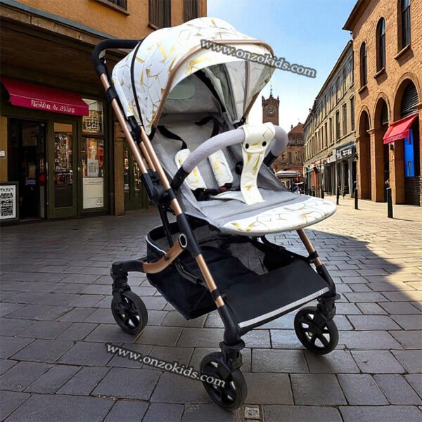 Poussette Rotative 360° Réversible Compacte de luxe-vidalia – Image 5