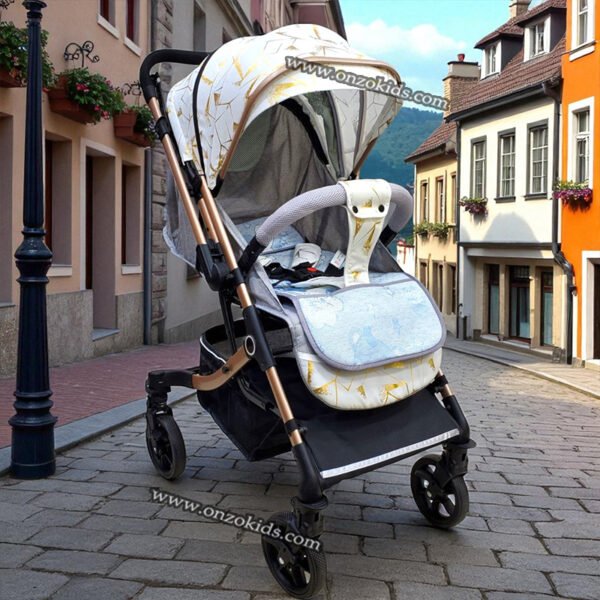 Poussette Rotative 360° Réversible Compacte de luxe-vidalia
