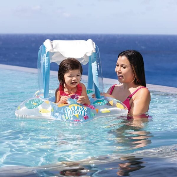Bouée aquatique   pour bébé 81cm x 79 cm - Intex – Image 2