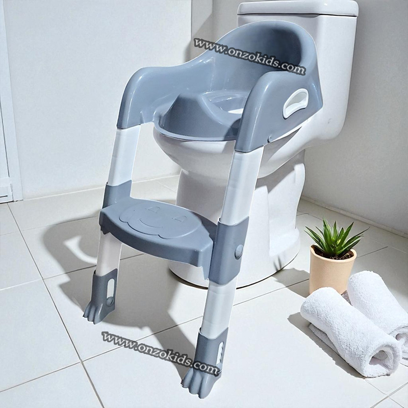 Réducteur de toilette avec escalier pour enfants – Image 6