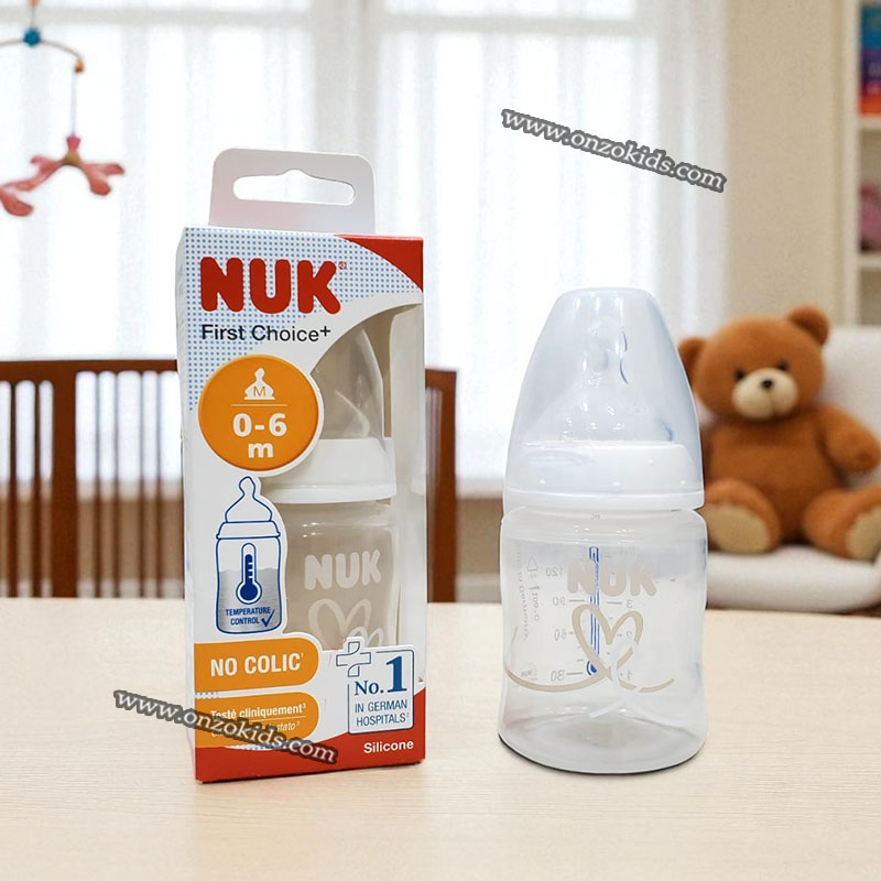 Biberon en Plastique 150ml First Choice Temperature Control Bottle 0-6m - Nuk