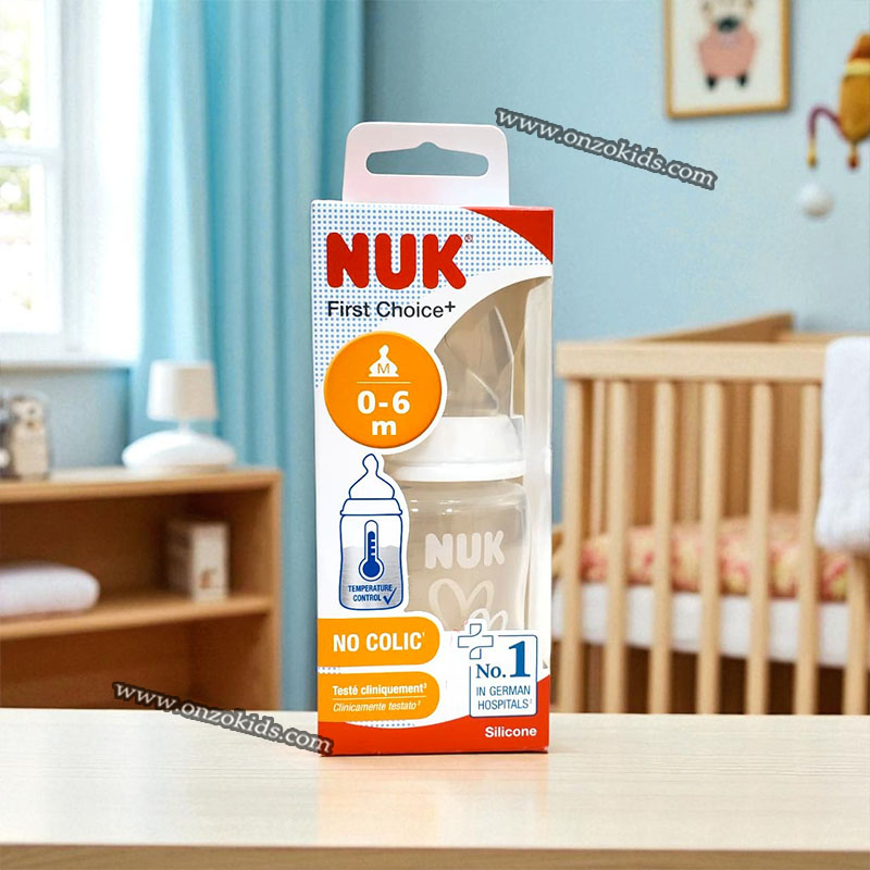 Biberon en Plastique 150ml First Choice Temperature Control Bottle 0-6m - Nuk – Image 2
