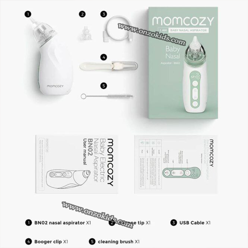 Mouche Nez électrique pour bébé rechargeable-Momcozy – Image 6