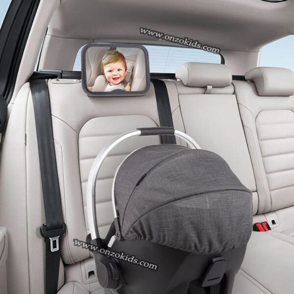 Rétroviseur, Miroir Voiture Bébé Rotatif à 360° – Image 3