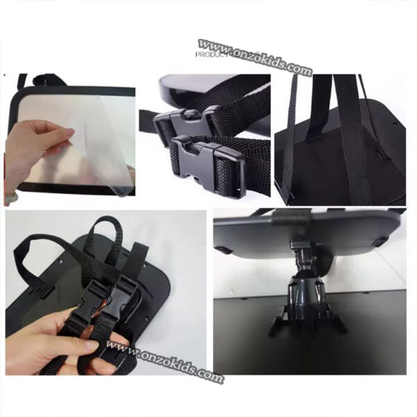 Rétroviseur, Miroir Voiture Bébé Rotatif à 360° – Image 5