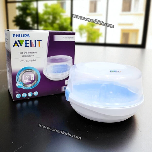 Stérilisateur biberon et sucettes pour micro-ondes-PHILIPS AVENT