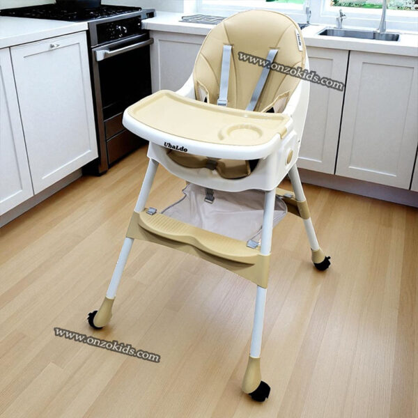 Chaise haute Balançoire réglable avec dossier inclinable 3en1 Julia – Image 18