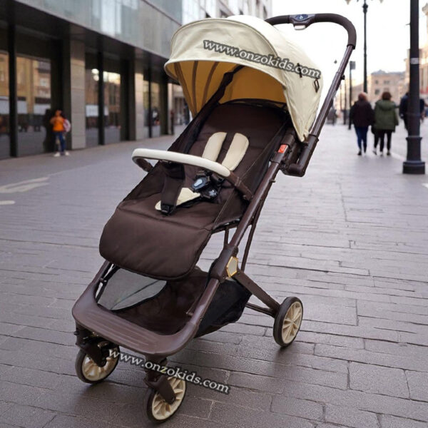 Poussette compacte réversible avec bras ajustable pour voyage-BaoBaohao – Image 5