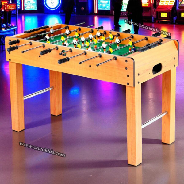 Baby Foot en Bois pour enfants, 121 x 61 x 79 cm – Image 2