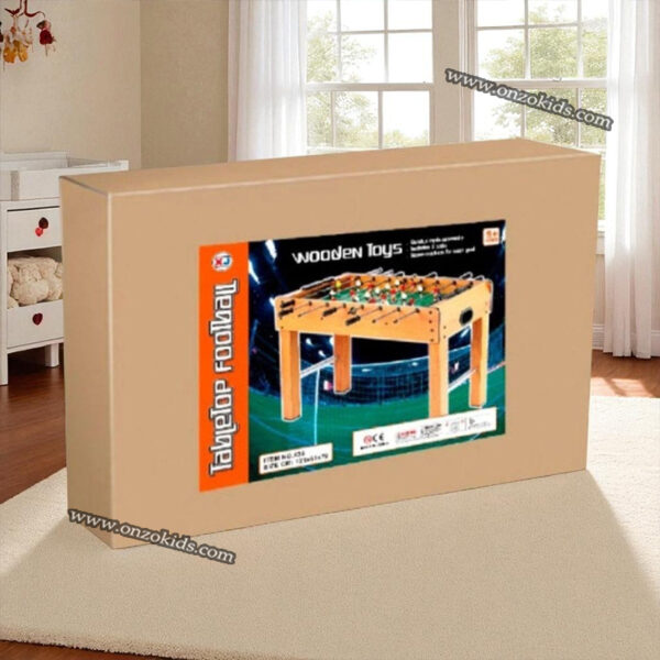 Baby Foot en Bois pour enfants, 121 x 61 x 79 cm – Image 3