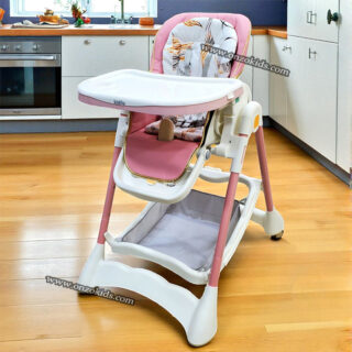 Chaise haute réglable avec dossier inclinable - Kidilo