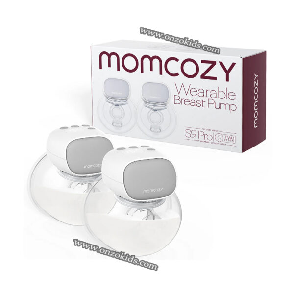 Tire-lait portable S9 Pro double pompe avec batterie longue durée et écran LED-Momcozy