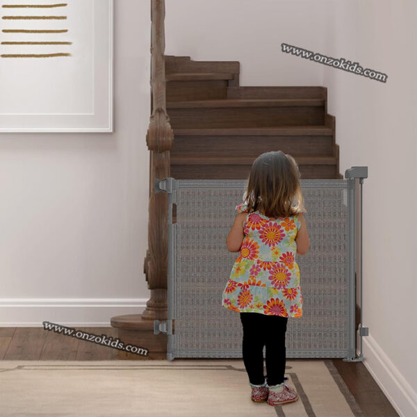 Barrière de sécurité rétractable pour bébé 140 Cm – Image 9