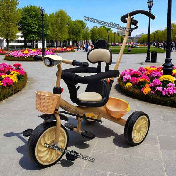 Tricycle multifonction Enfants avec Sonnette et Panier – Image 5