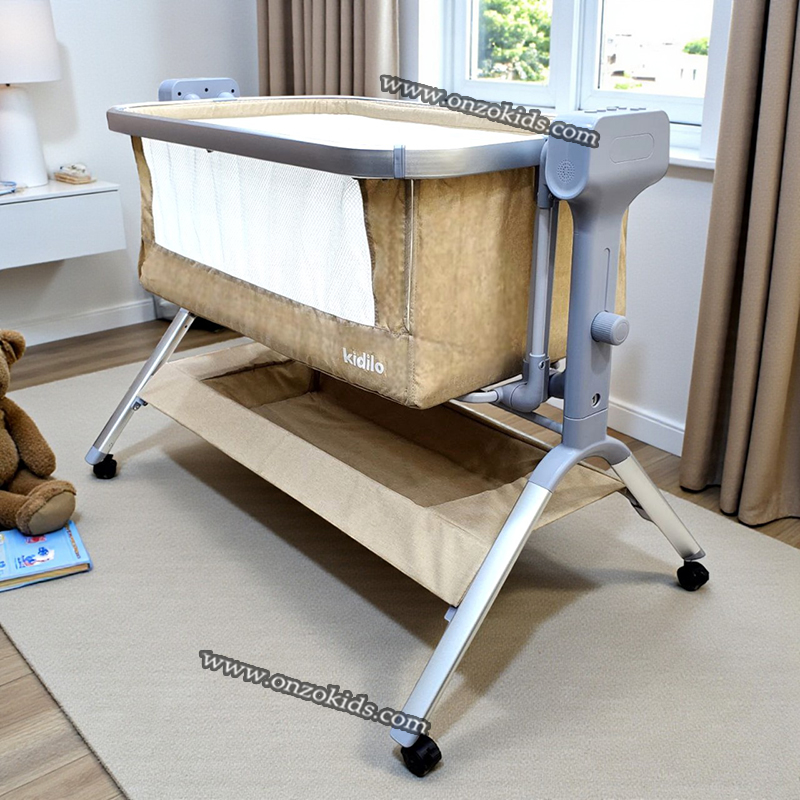 Berceau cododo électrique télécomandée avec Bleutooth Deluxe – Kidilo – Image 7