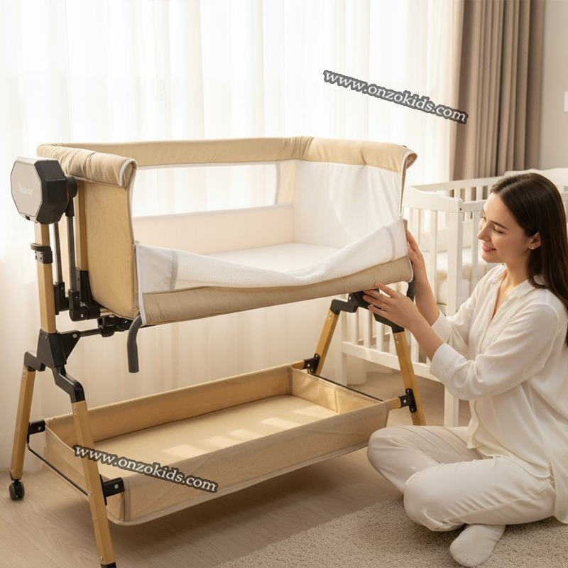 Berceau, Next To Me, Cododo électrique avec Bluetooth - Kidilo – Image 3