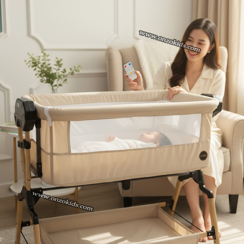 Berceau, Next To Me, Cododo électrique avec Bluetooth - Kidilo – Image 4