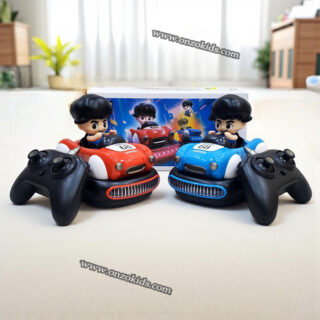 Ensemble d'auto-tamponneuses télécommandées Pilot Bumper Car Blanc