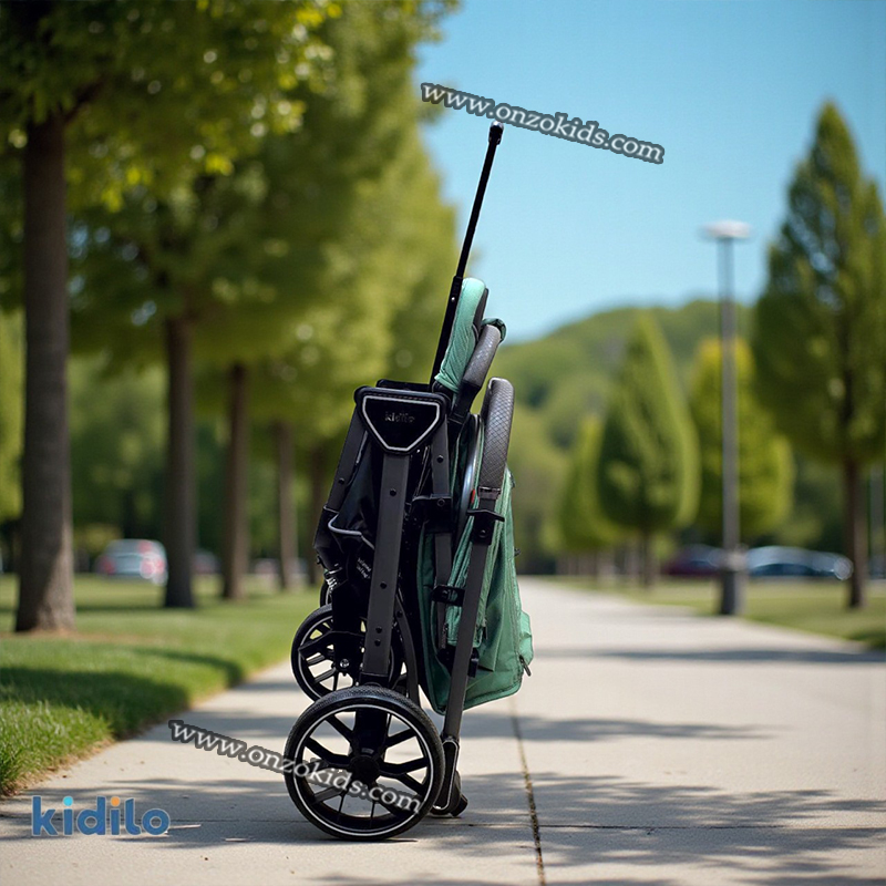 Poussette Compacte Valise Royale Réversible-Kidilo – Image 9