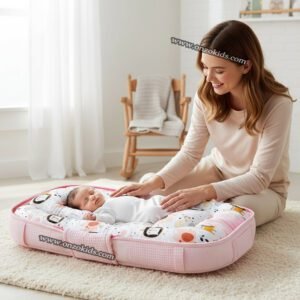 Nid Bébé avec Coussin Pliable, Transportable