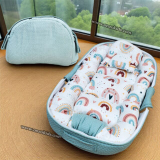 Nid Bébé avec Coussin Pliable, Transportable