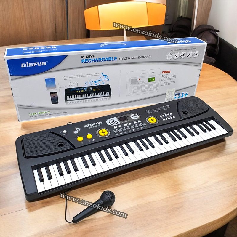 Jeux de Piano Electronique Rechargable 61 touches – Image 4