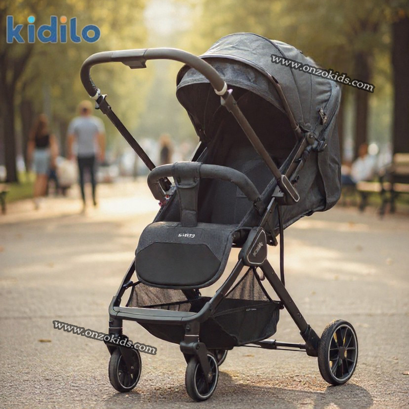 Poussette compacte valise réversible de luxe - Kidilo – Image 7