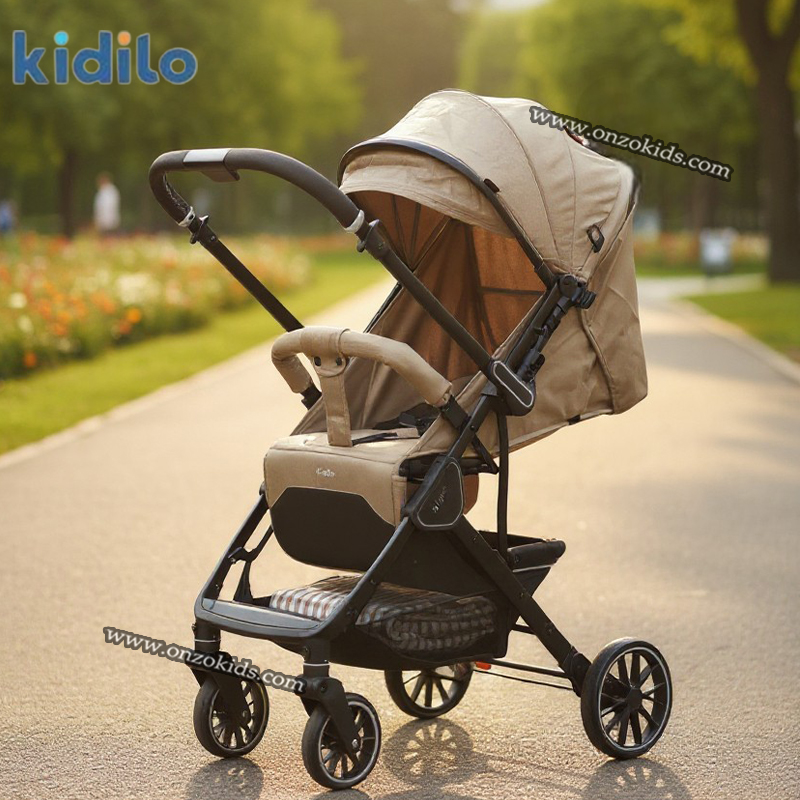 Poussette compacte valise réversible de luxe - Kidilo – Image 8