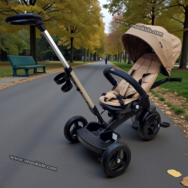 Poussette Tricycle évolutif 360 pour bébé  - kidilo – Image 2