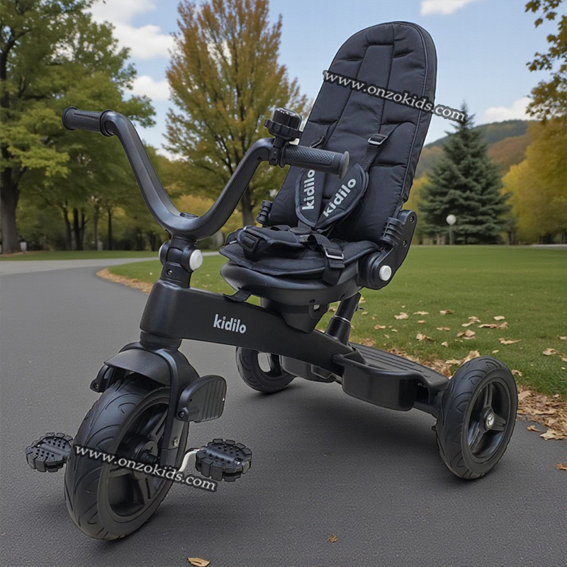 Poussette Tricycle évolutif 360 pour bébé  - kidilo – Image 5